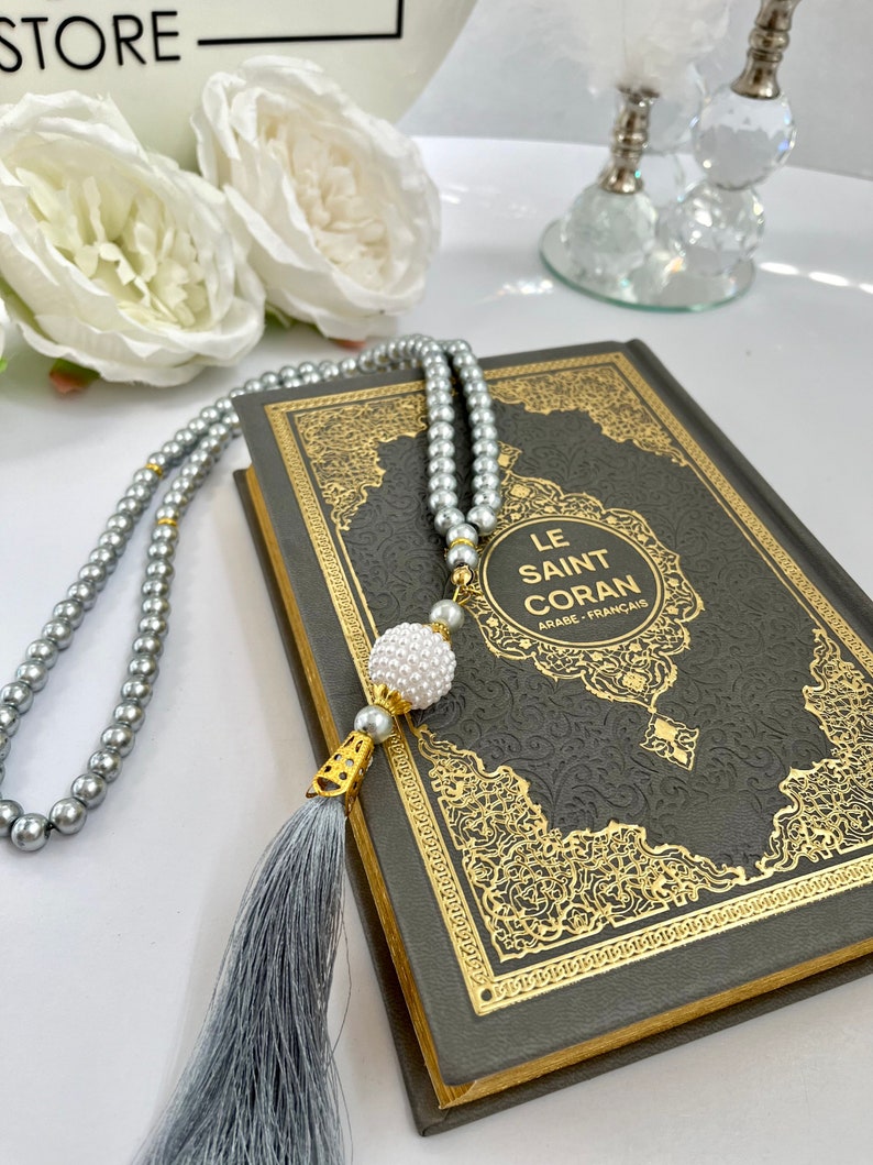 Le Saint Coran, Ramadan Kareem, Muslim Eid Gift, French Coran, Leather Coran, Prayer Rug, Crystal Tasbih, French Quran, Translate Quran image 4