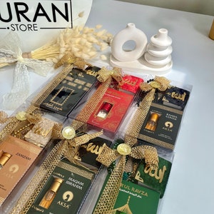 Gold Umrah Gift, Islamic Tasbih, Hajj Gift, Ataar Al Ka'aba, Rose Scent, Kaaba Oud, Itr'ul Ravza, Maqam Ibrahim, Islamic Favors, Muslim Gift image 10