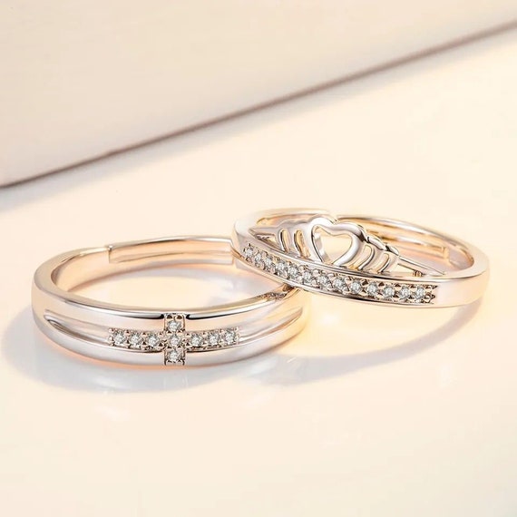 Joyalukkas Platinum Couple Rings 2024 | thoughtperfect.com