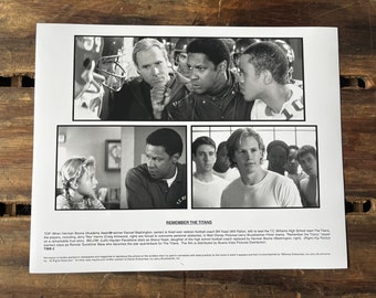 Remember The Titans Press Photo: Denzel Washington, 2000 Movie Still