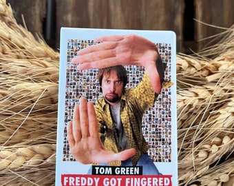 Vintage Freddy Got Fingered Movie Pin Back Button: 2001 Promotional