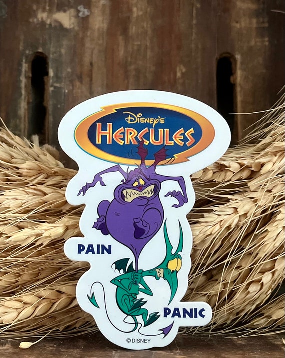 1998 ~ “Hercules” ~Pain & Panic~  Pin Back Button 