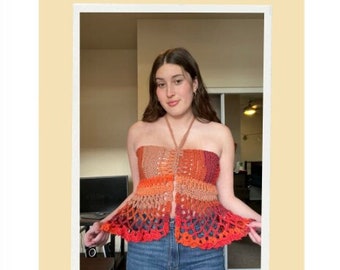 Crochet Monarch Top Pattern