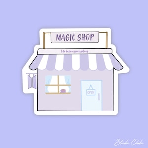 BTS Magic Shop Glossy Vinyl Sticker