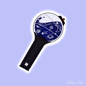 BTS ARMY Bomb Sticker | Glossy Vinyl