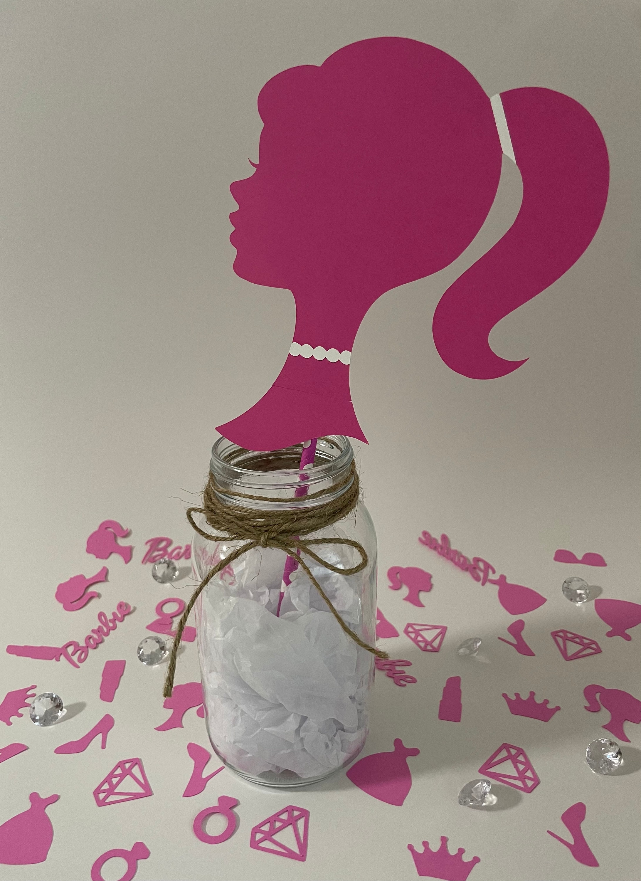 Barbie Centerpiece 4 Pieces - Etsy