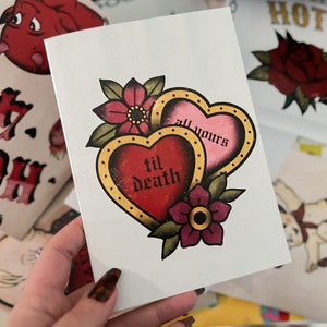 Til Death Tattoo - Etsy
