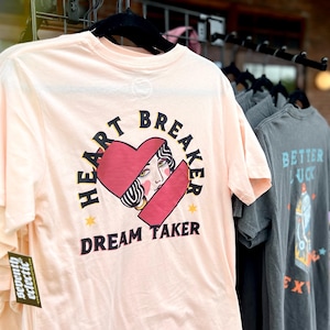 HEARTBREAKER Graphic Tee | Traditional Lady Head Original T-Shirt | American Traditional Unisex Hoodie | Oversized shirt |