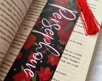 Persephone Bookmark// Romance Reader, Greek Mythology, Greek Gods, Bookish Accessory, Booklover Gift, Bookworm, Smutmark