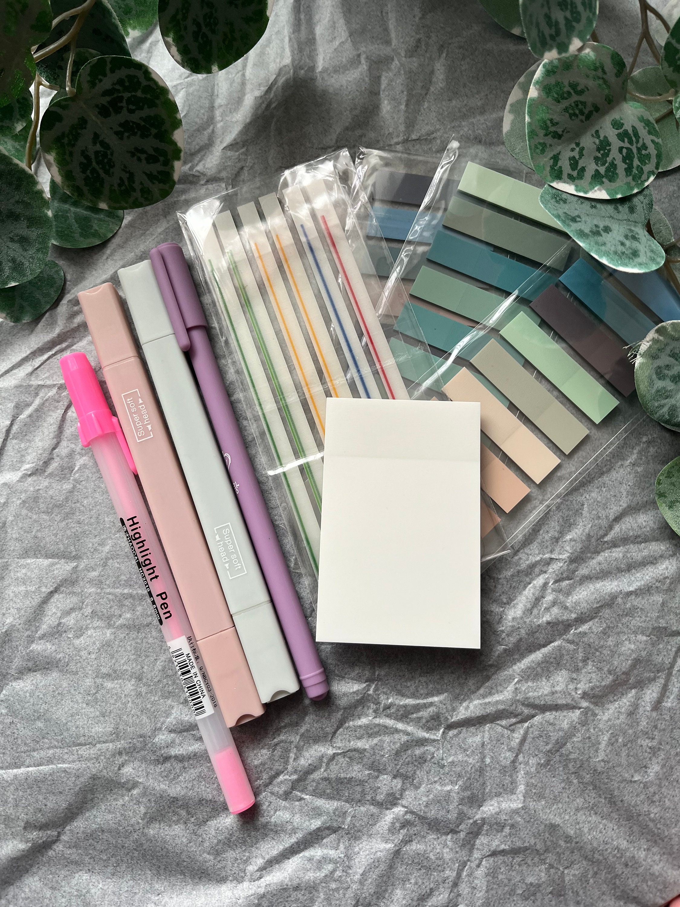 Annotating Kit //Book Annotation, Book Annotation Kit, Book Tabs, Sticky Notes, Stationary Kit, Annotation Tabs, Annotation Kit, Annotation