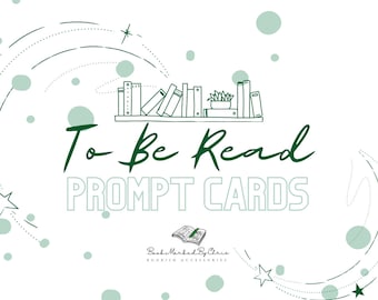 TBR Prompt Cards// Reading Challenge,  Booksta Essentials, What To Read Next