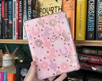 Cowboy Kindle Inserts// Kindle Paperwhite, Kindle Case Insert, Romance Reader, Book Lover Gift, Bookish