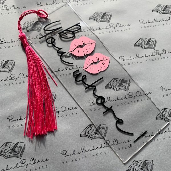 Mean Girls Bookmark // Boo you inspired bookmark, Burn Book, bookish accessory, booklover gift, stocking filler for christmas