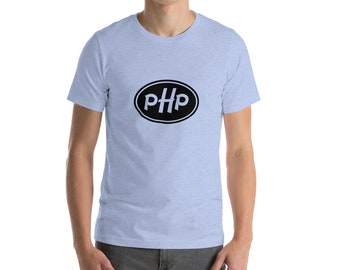 PHP STP Black Logo Short-Sleeve Unisex T-Shirt