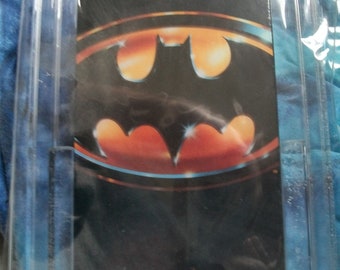 Vintage Batman 89 VHS Cassette First pressing with the diet coke/bugs bunny ad IGS Graded 9.0 (Rare grading)