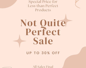 Imperfect/Blemished Products for Sale