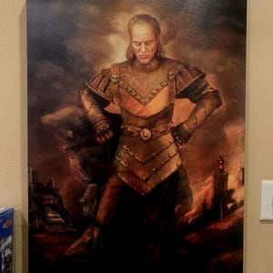 Vigo the Carpathian from Ghostbusters 2 Wrapped Canvas Print is Available In 3 Sizes!!!