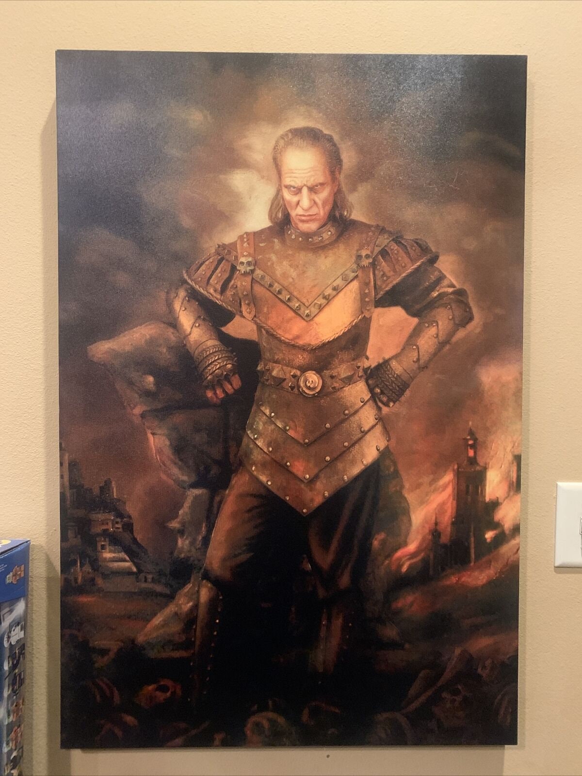 Vigo the Carpathian From Ghostbusters 2 Wrapped Canvas Print Etsy