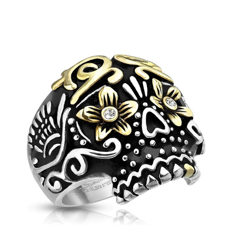 Skull Ring - Etsy