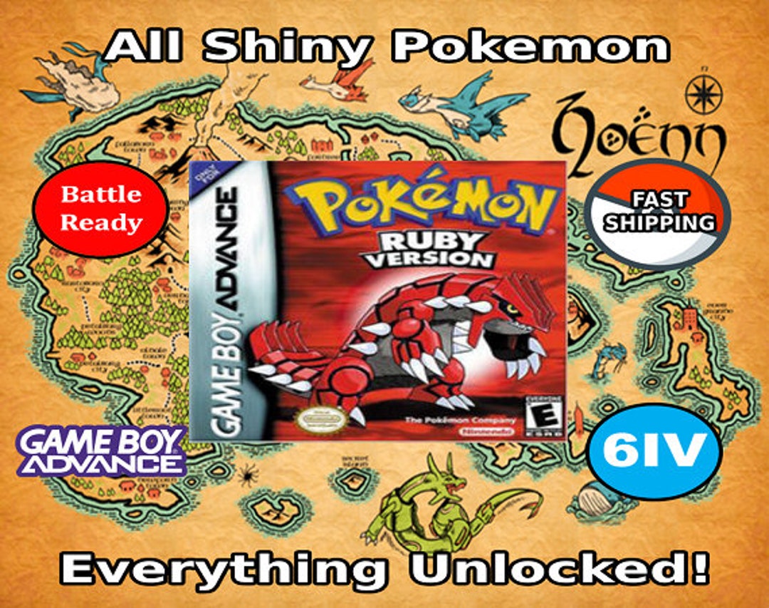 Pokémon Ruby/Sapphire/Emerald - ALL 386 Pokémon in PC (Complete Pokédex) 