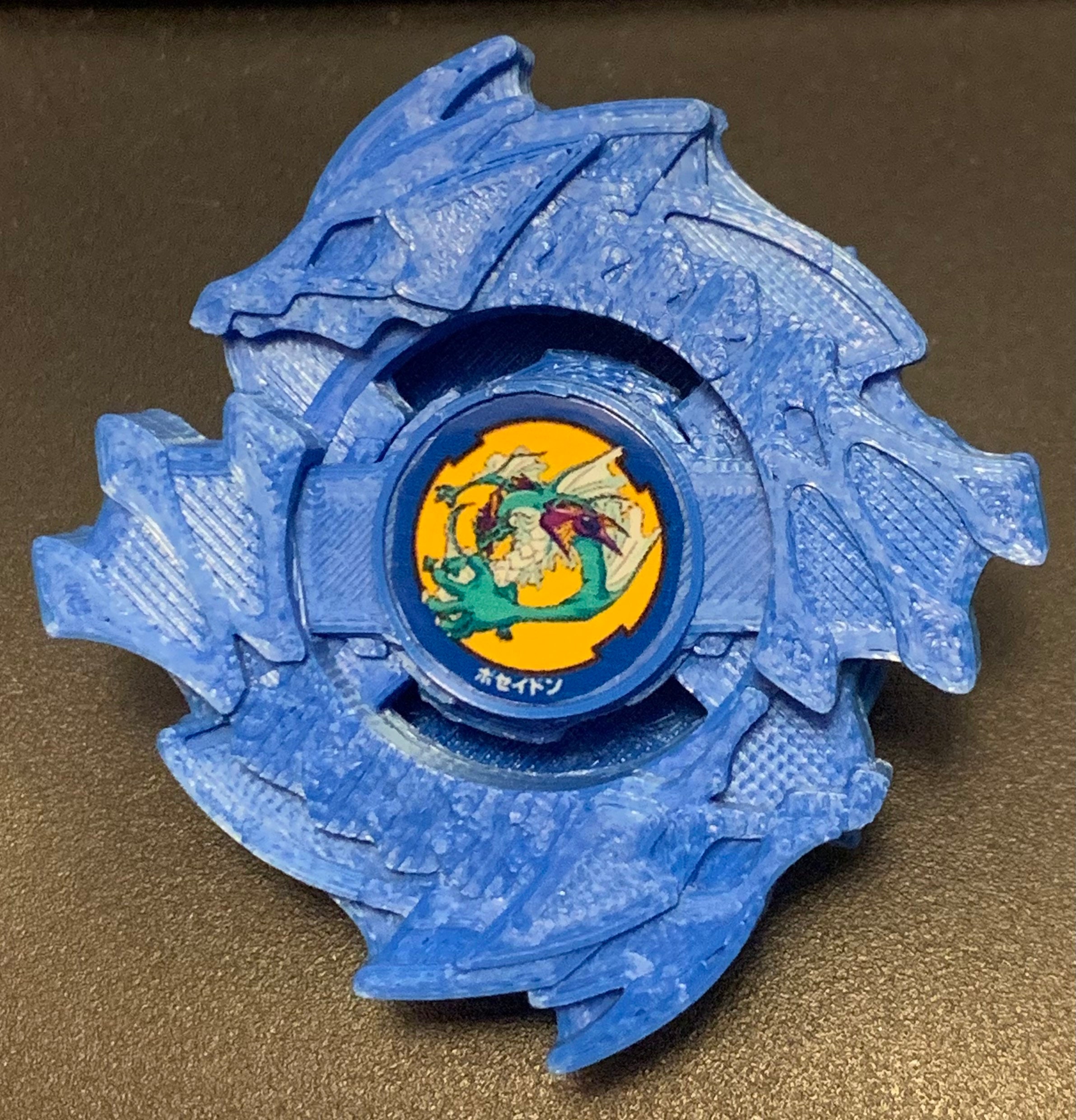 Beyblade Poseidon G Complete 3D Print PLA Vforce - Etsy Singapore