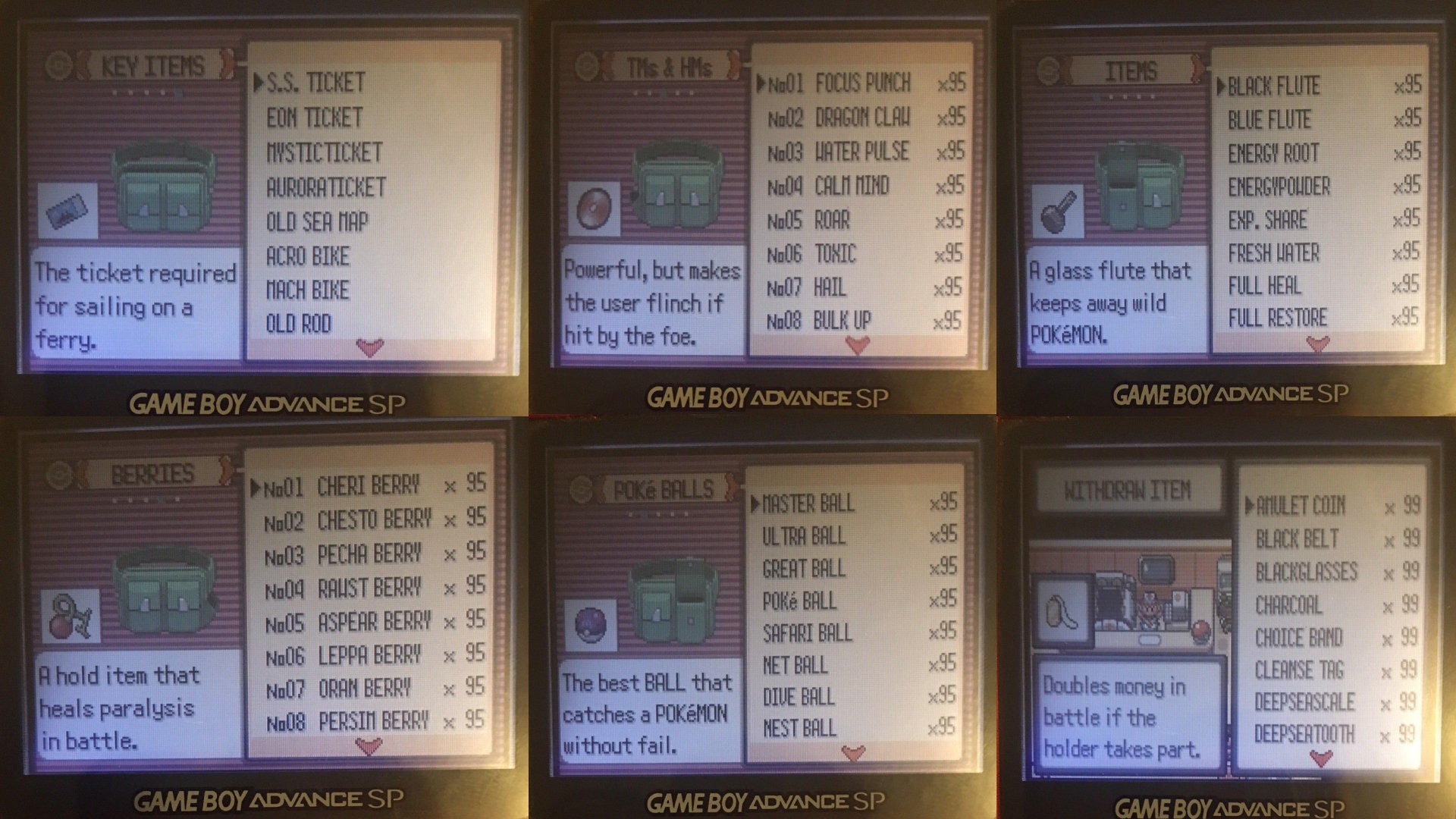 pokemon emerald: pokedex complete 