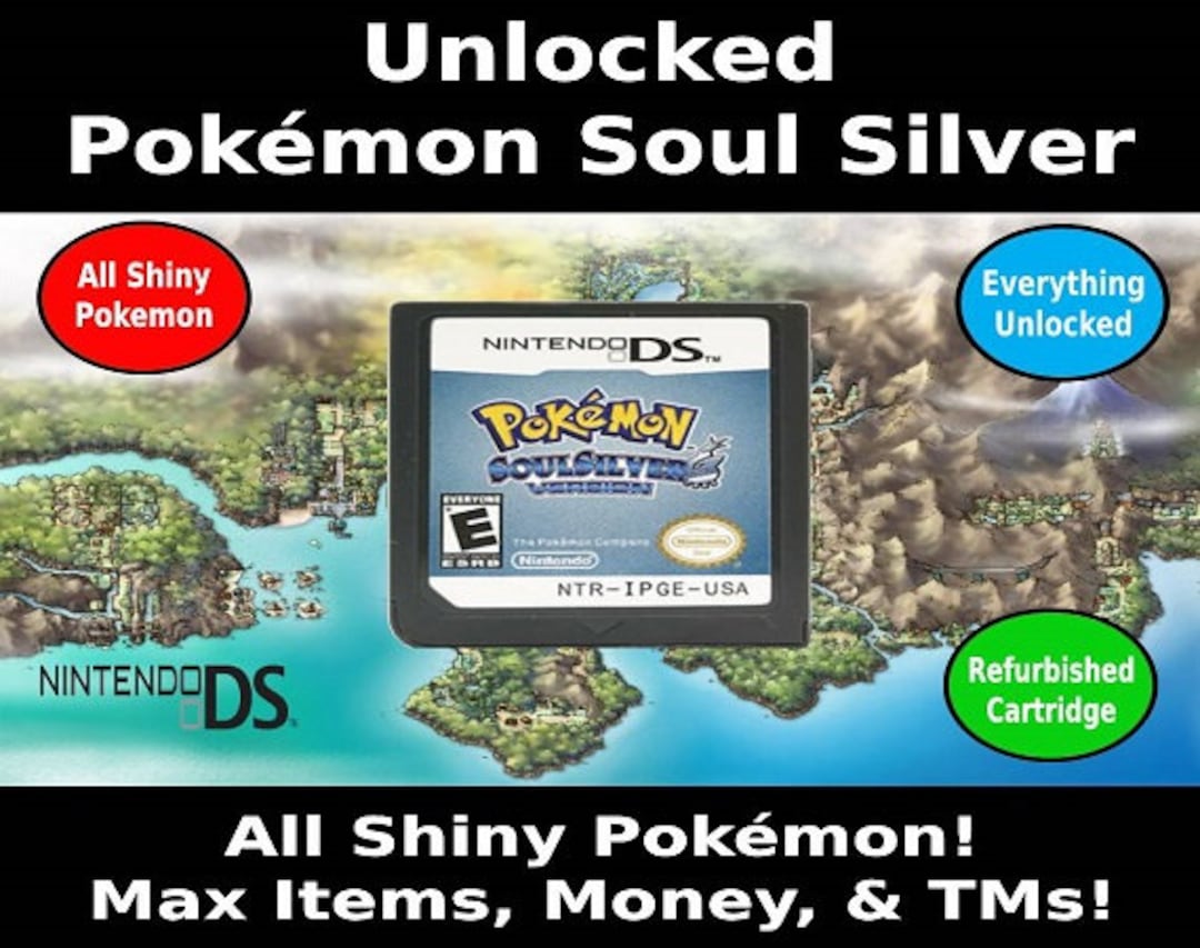 Pokemon HeartGold & SoulSilver Pokedex Official Pocket Version