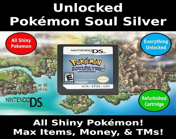 Buy Nintendo DS Pokemon Heart Gold & Soul Silver Pokedex Official Guide