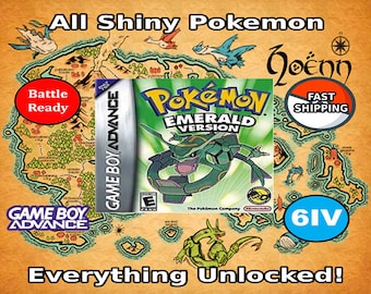 Game Boy Advance - Pokémon Emerald - Pokémon (1st Generation, Shiny) - The  Spriters Resource