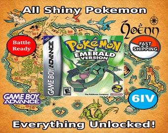 Game Boy Advance - Pokémon Emerald - Pokémon (1st Generation, Shiny) - The  Spriters Resource