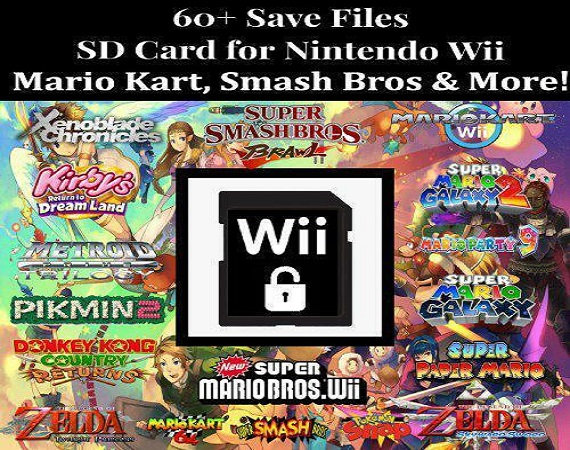 hoek vergiftigen Gaan Wii Sd Card - Etsy