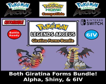 Alpha Shiny Giratina Both Forms Pokemon Legends: Arceus -  Hong Kong