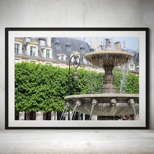 Place des Vosges Print – Paris Wall Art, French Decor, Architectural Photography, Marais District Art, Paris Photography