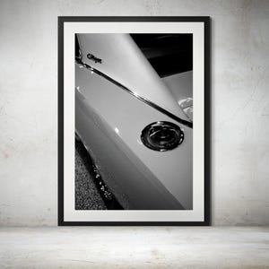 1968 Dodge Ladegerät R/T Vorderansicht Druck - Fotografie eines klassischen Muskelautos, kultiger Dodge Ladegerät, klassisches Mopar Design, Muskelauto-Dekor
