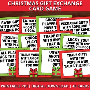 Christmas Roll the Dice Gift Exchange - Hilarious Yankee Swap Game! – Print  GoGo