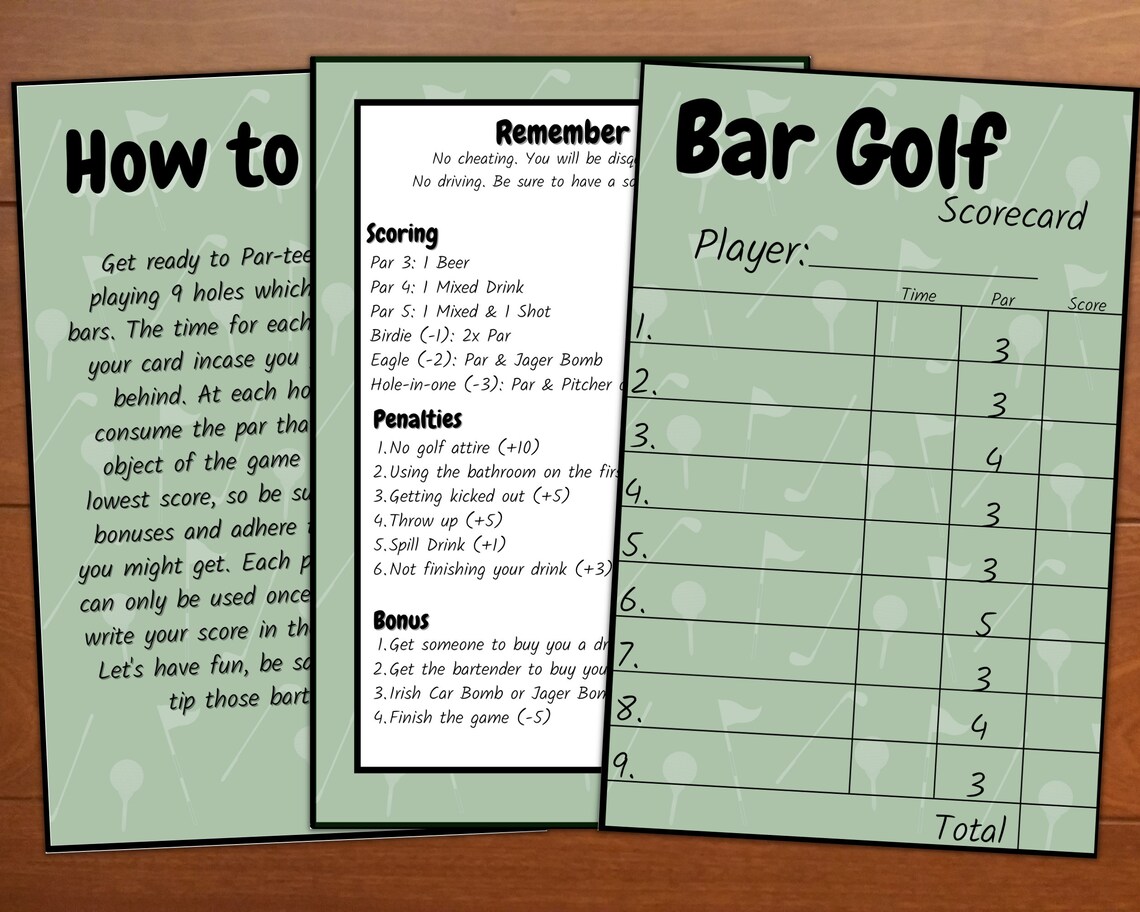 Editable Bar Golf Pub Golf Score Card Template Editable Pub Etsy UK Editable Bar Golf Pub Golf Score Card Template Editable Pub Etsy UK