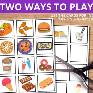 Road Trip Scavenger Hunt, Restaurant Scavenger Hunt Printable for Kids ...