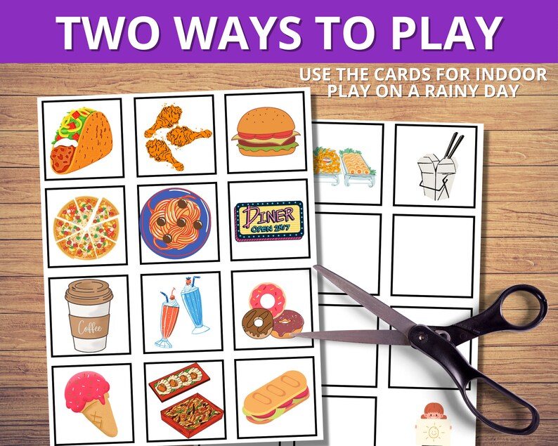 Road Trip Scavenger Hunt, Restaurant Scavenger Hunt Printable for Kids ...