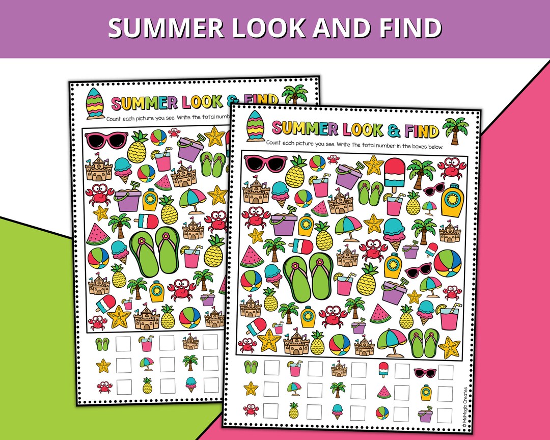 summer-i-spy-activity-for-kids-kids-summer-printable-summer-themed-look-and-find-activity-for-kids-etsy for Free Look And Find Printables Summer I Spy Activity for Kids, Kids Summer Printable, Summer Themed Look and Find Activity for Kids - Etsy for Free Look And Find Printables