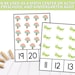 Spring Counting Clip Cards, Spring Math Centers, Preschool Math ...