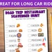 Road Trip Scavenger Hunt, Restaurant Scavenger Hunt Printable for Kids ...