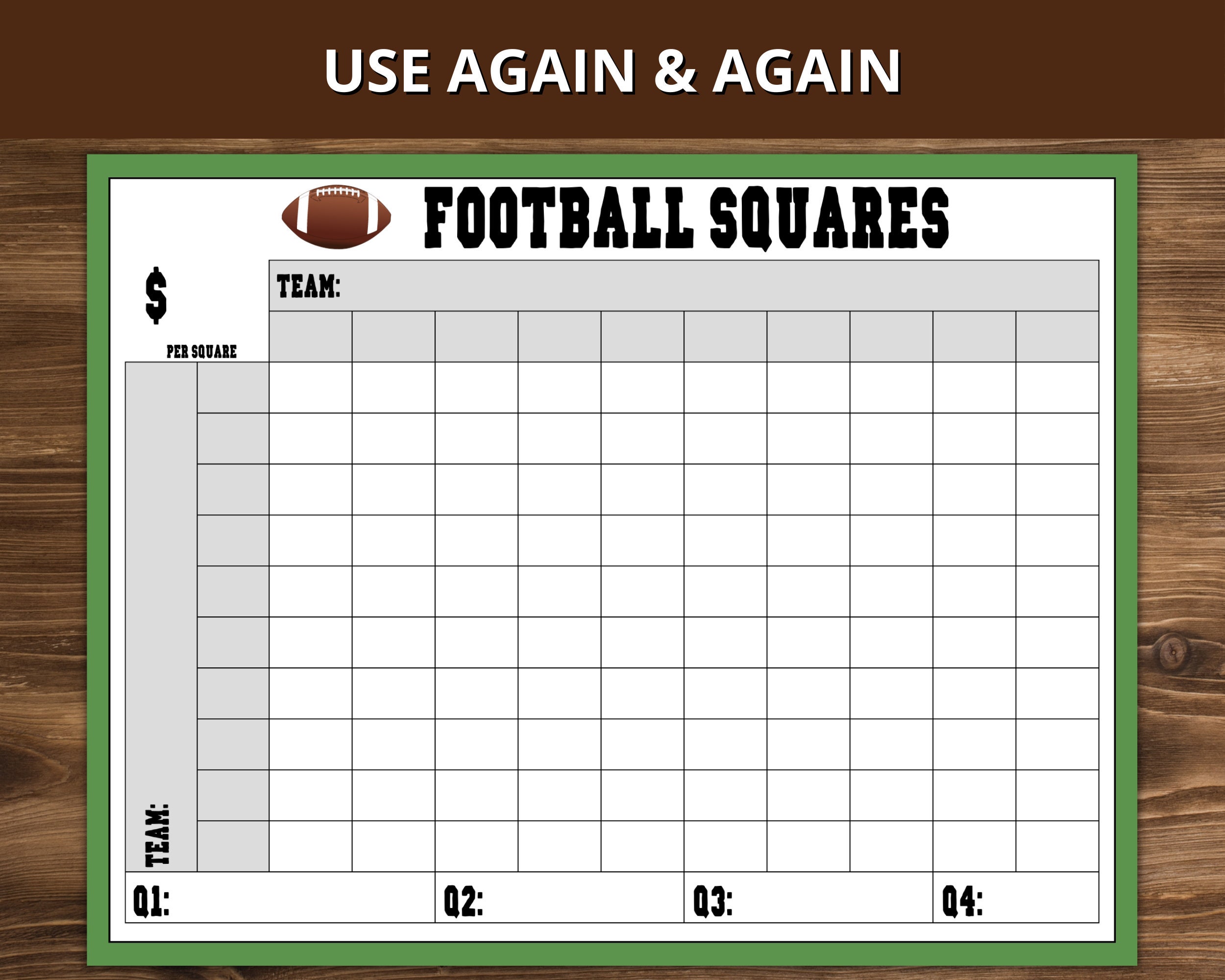 Football Grid - Play Football Grid On Foodle