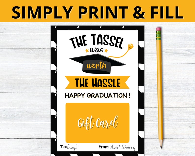 Graduation Gift Card Holder, College Graduation Gift, High School ...