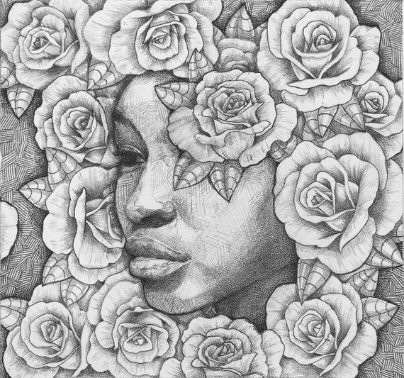 A Rose print