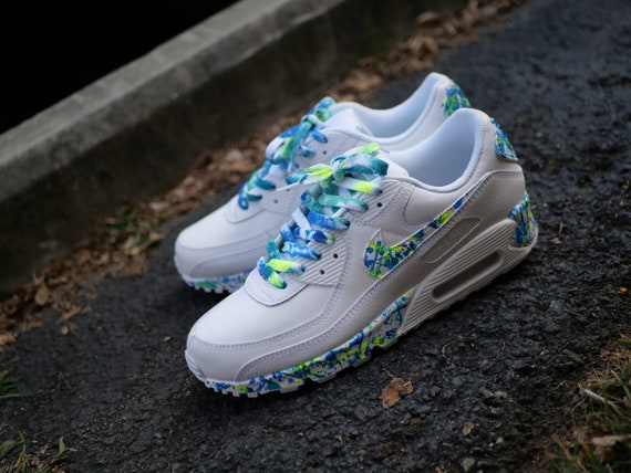 Custom Nike Air Max Painted Nike Air Max 90 Personalized -  in 2023