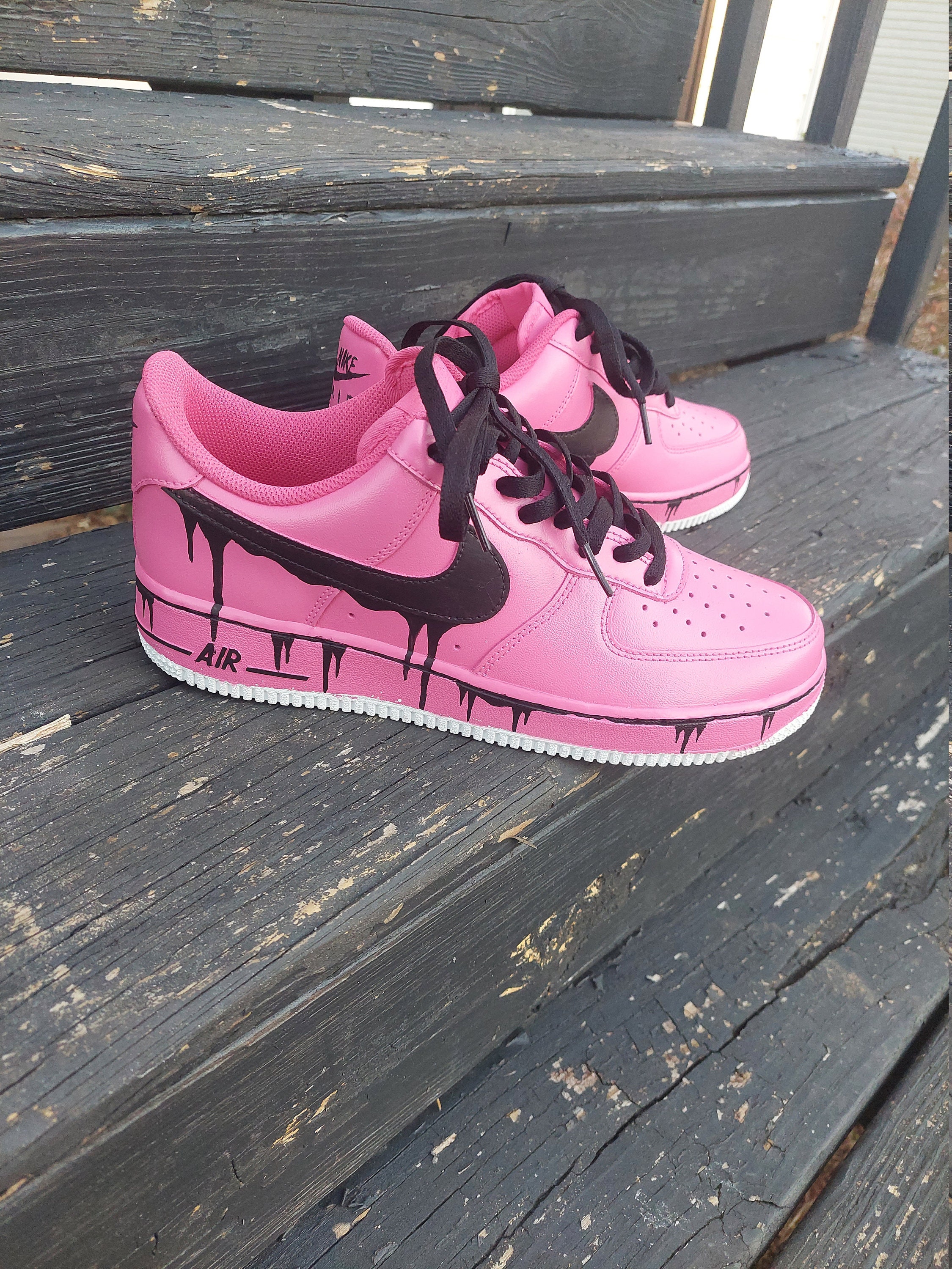 pink forces shoes