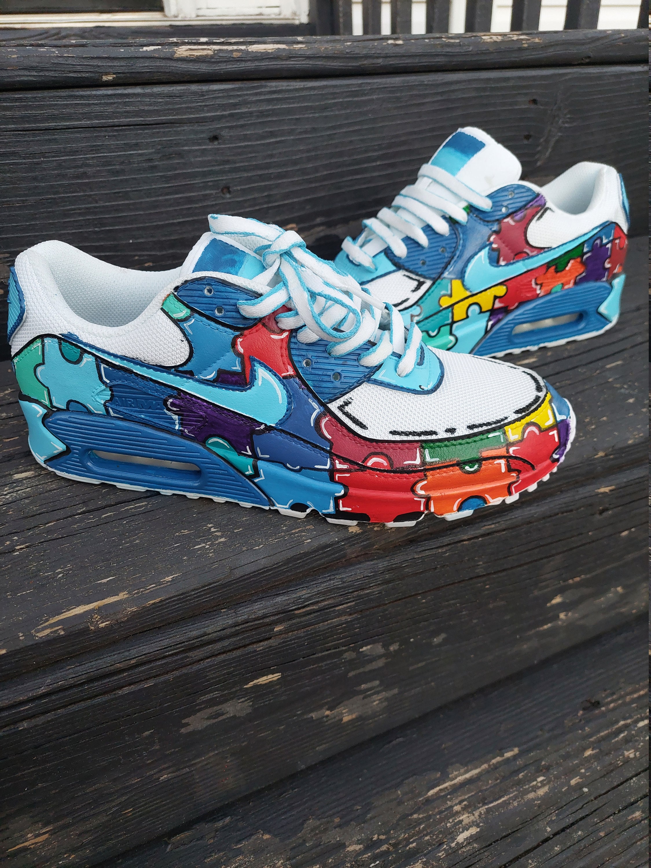 SPONGEBOB Patrick Nike Air Max 90 LTR Custom Shoes Hand Painted Sneakers 