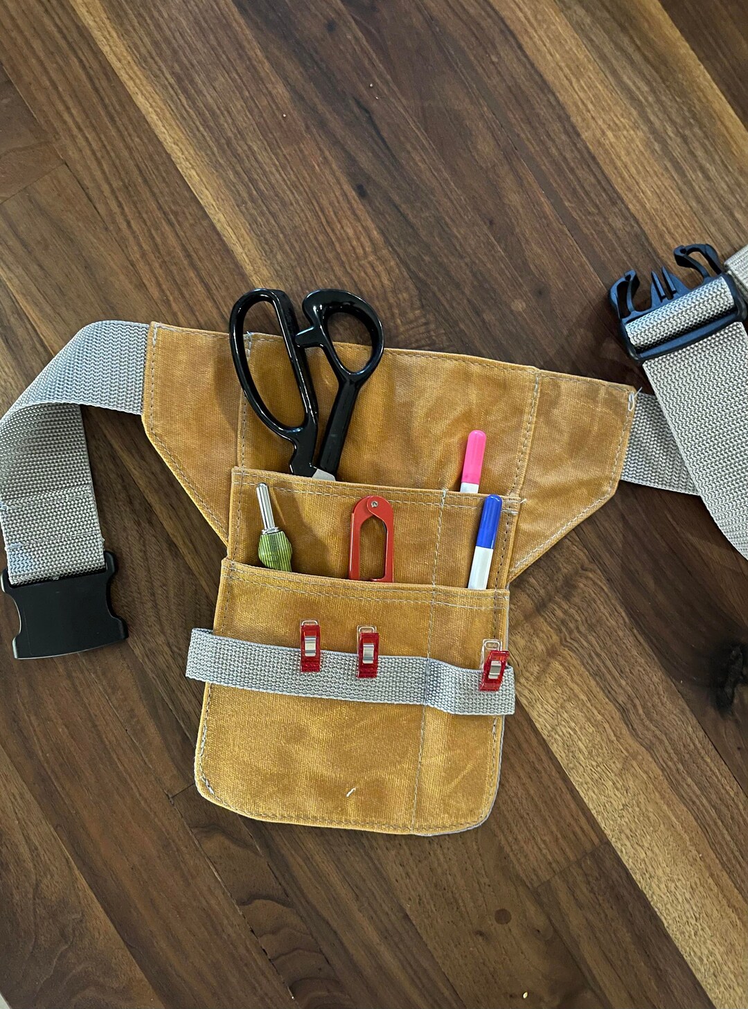 Tool Belt, Hip Belt, Garden Belt, Sewing Tool Belt, Florist Belt