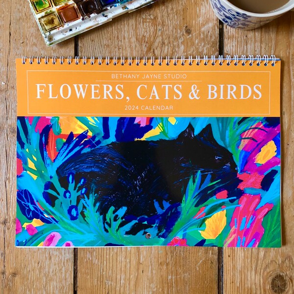 2024 Artist Calendar Etsy