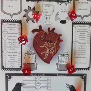 Night Creature | CoS Theme | 5e Character Sheet